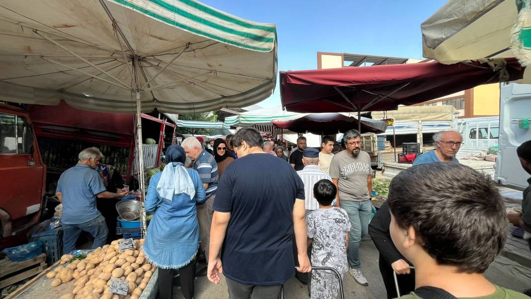 Konya’nın ünlü pazarında kışlık yoğunluğu 5